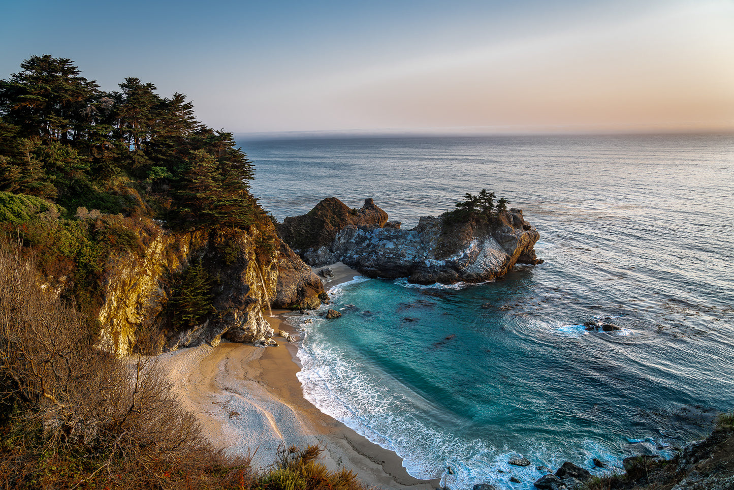 Ocean Waterfall