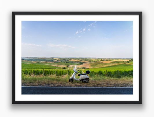 Vespa in Tuscany